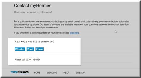 hermes email address.